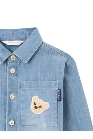 camicia con applicazione PALM ANGELS KIDS | PBDX002S26DEN001050